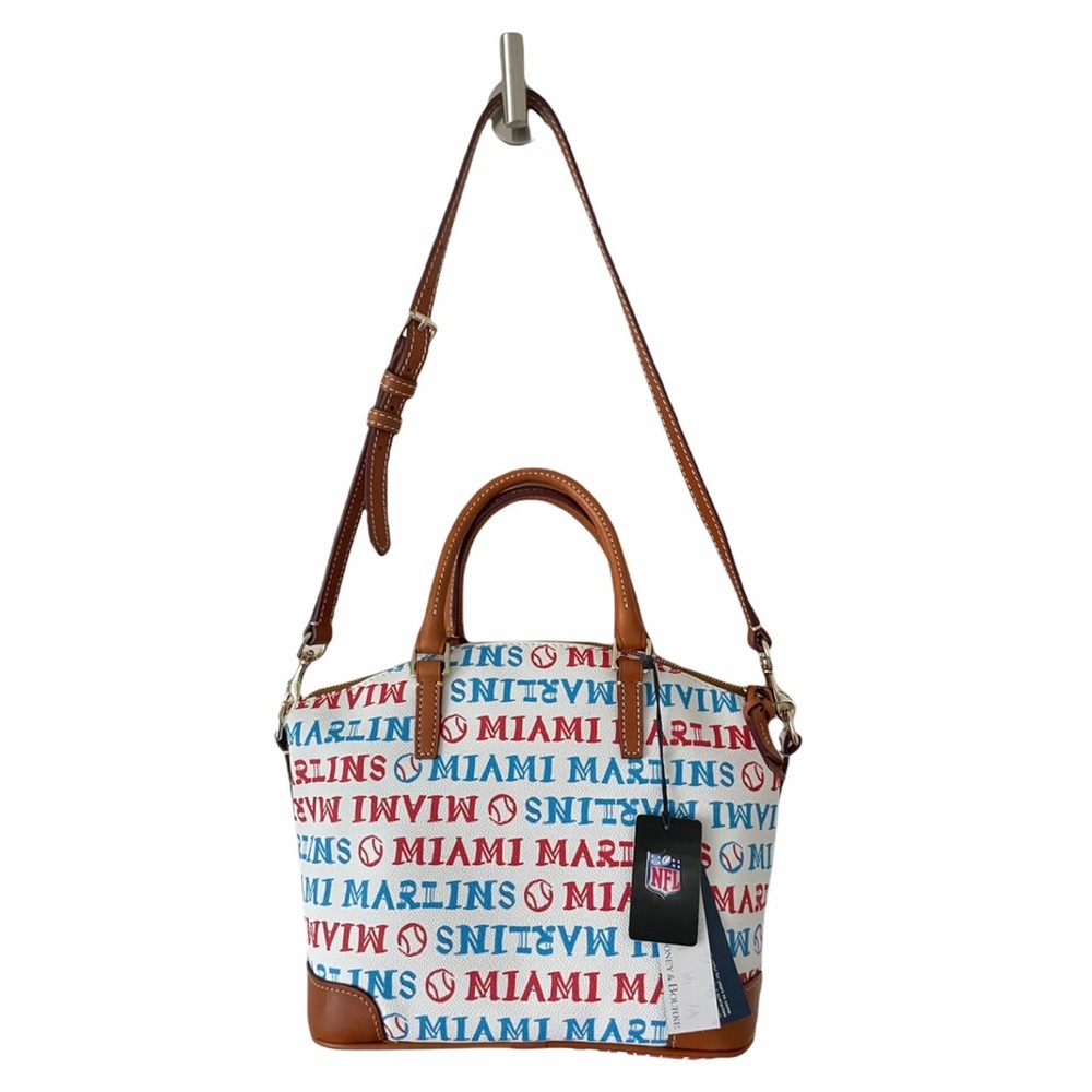 Dooney & Bourke Marlins Charli Satchel Handbag